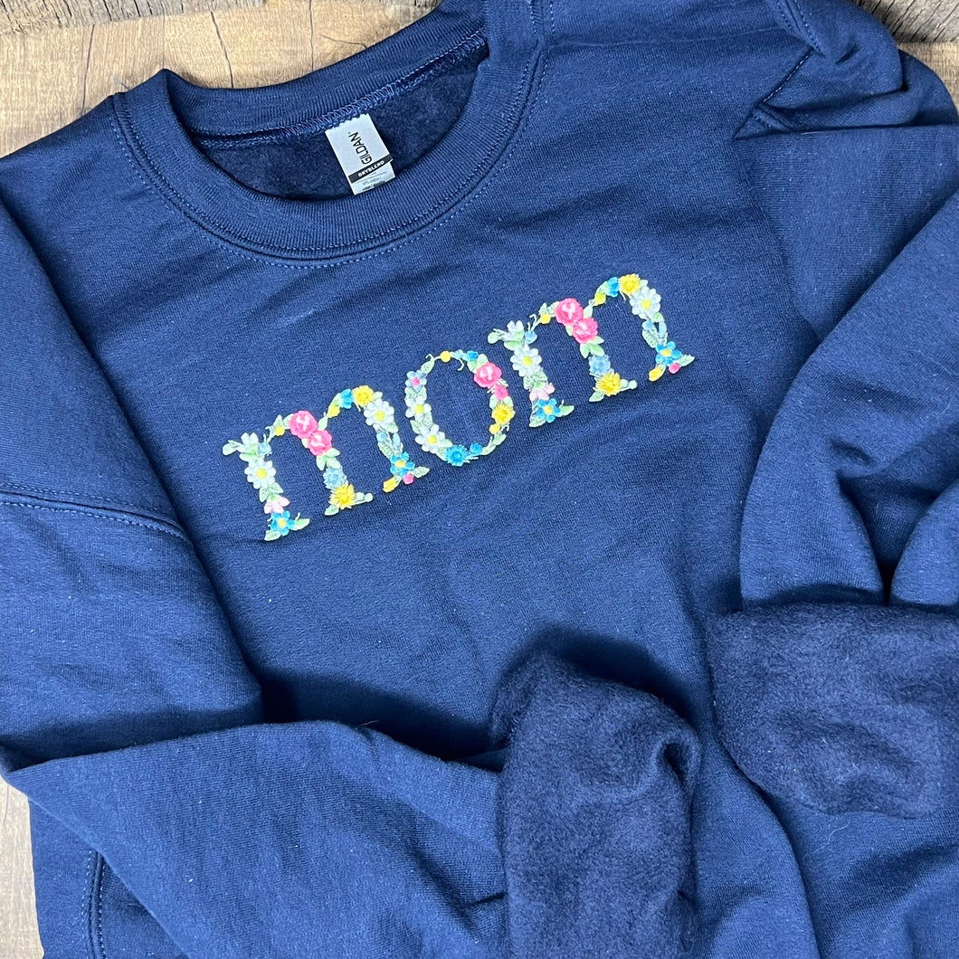 Customized Sweatshirt, Mom, Grammy, Mimi, Daughter, Nana, etc